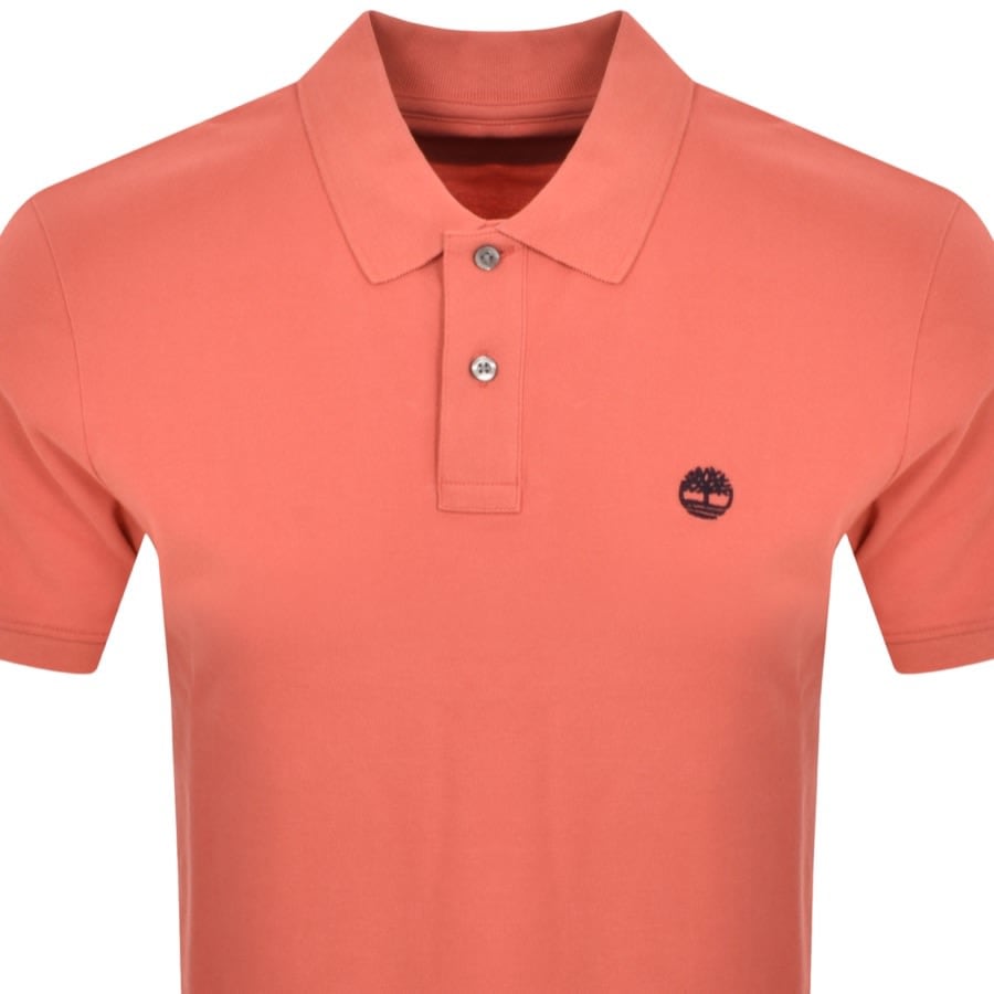Timberland Millers River Polo T Shirt Red